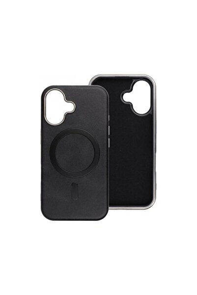 OEM Husa MagSafe pentru Apple iPhone 16 Pro Gentleman Mag Neagra
