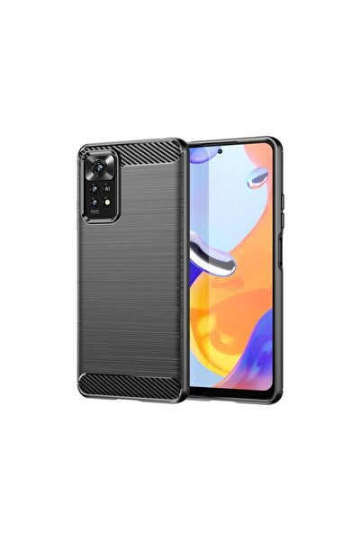 OEM Husa pentru Xiaomi Redmi Note 11 Pro 5G / Note 11 Pro Carbon Neagra