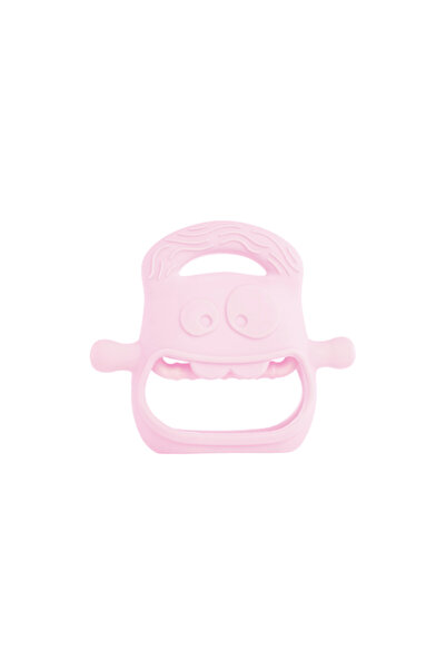 YerliÇöpPoşeti Pink Baby Silicone Teether
