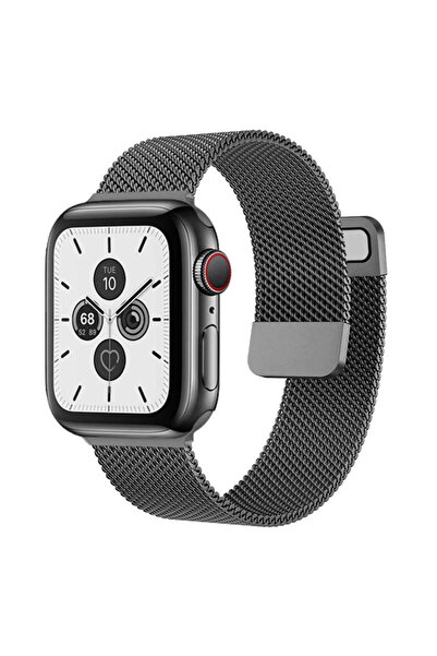 Forzacase Apple Watch 11 46mm ile uyumlu Metal Mıknatıslı Kordon Kayış - FC157