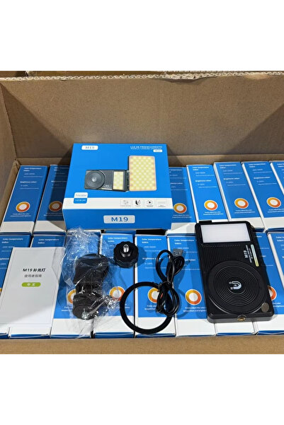 Generic Magnetic Attachment M 19 Spotlight Photography Lamp, LED Handheld Photography Light, Live Streaming