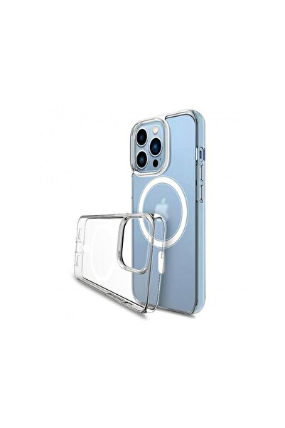 OEM Husa MagSafe pentru Apple iPhone 15 Pro Transparenta