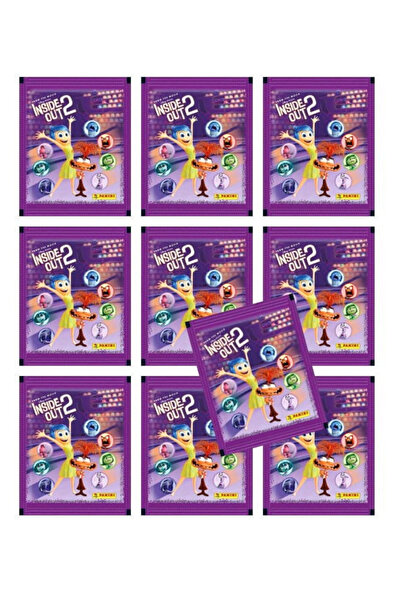 Next Plus Lisanslı Disney Official Ters Yüz 2 Panini 10 Paket (50 Çıkartma) Ters Yüz 2
