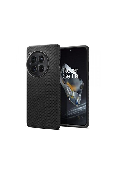 Spigen Husa pentru OnePlus 12 Liquid Air Neagra ACS07375