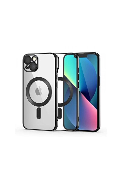 Tech-Protect Husa MagSafe pentru Apple iPhone 13 Magshine Neagra