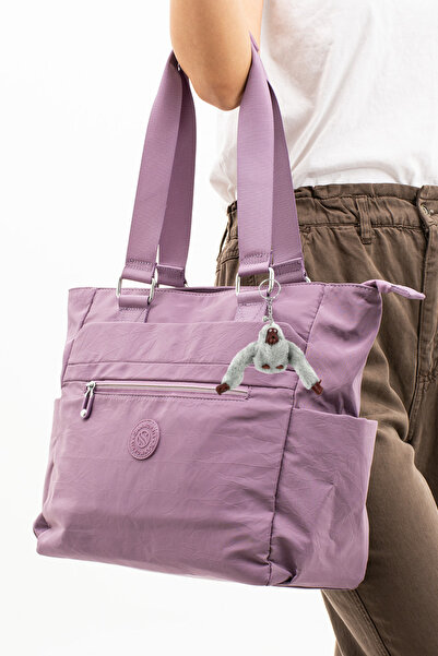 Çantaland Geantă de umăr și crossbody din țesătură Crinkle pentru femei – cu ...