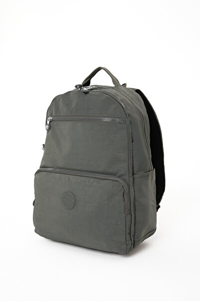 Sanmorris 3060 Unisex Water Resistant Fabric Large Size School Travel Backpack with Laptop Compartment