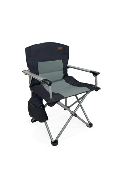 MADFOX Journey Katlanır Kamp Sandalyesi Siyah/gri