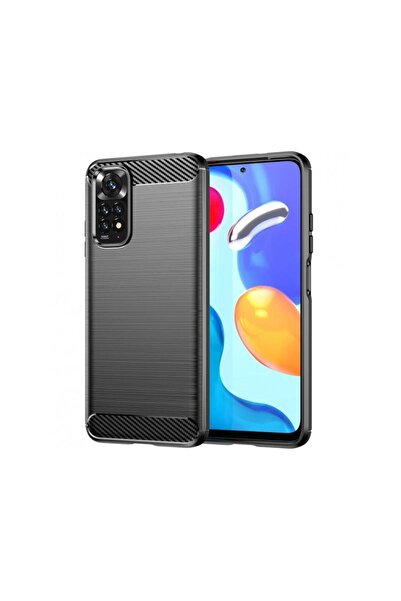Forcell Husa pentru Xiaomi Redmi Note 11S / Note 11 Carbon Neagra