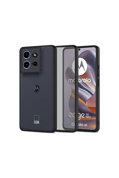 Tech-Protect Θήκη για Motorola Edge 50 Neo Magmat Μαύρο