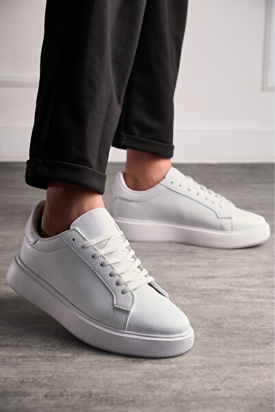 Casual Beyaz Unisex Günlük Ultra Rahat ve Hafif Sneaker Ayakkabı