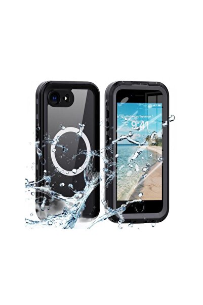 Techsuit Husa MagSafe pentru Apple iPhone 16e Shellbox Neagra