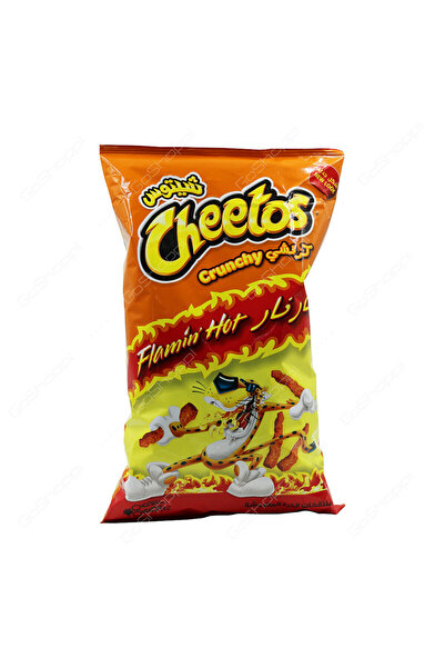 Cheetos Crunchy Flamin Hot 205gm,Carton of 20pcs