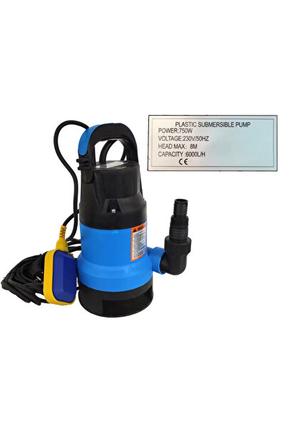 DDT Pompă (rezervor) pentru apă murdară, DP-750, 750 W, 6000 l/h, înfășurare ...