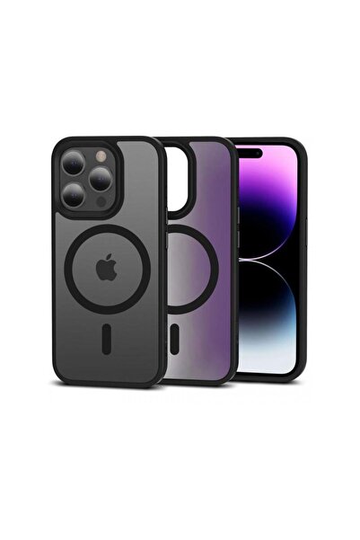 Tech-Protect Husa MagSafe pentru Apple iPhone 15 Pro Max Magmat Neagra