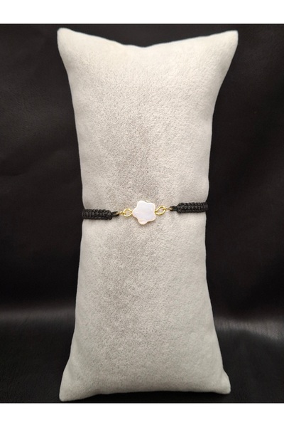 Han Ticarethane سوار مكرامية من الحجر الطبيعي من ماركة يلدز موديل