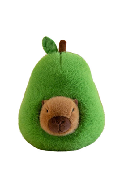 victiny Capibara avocado, Plush Toy, VICTINY® green/brown, 35 cm /premium quality