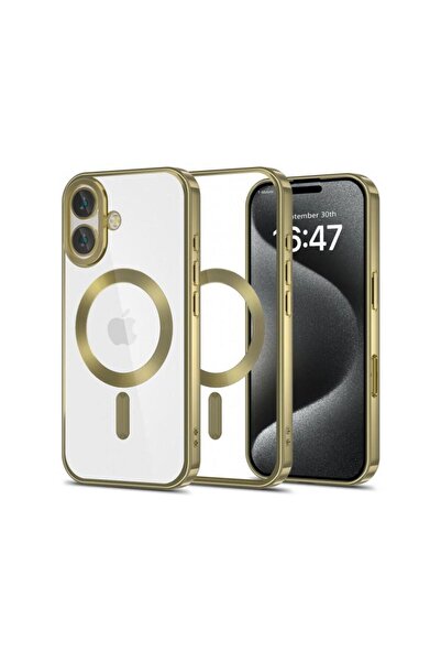 Tech-Protect Husa MagSafe pentru Apple iPhone 16 Magflex Satin Auriu