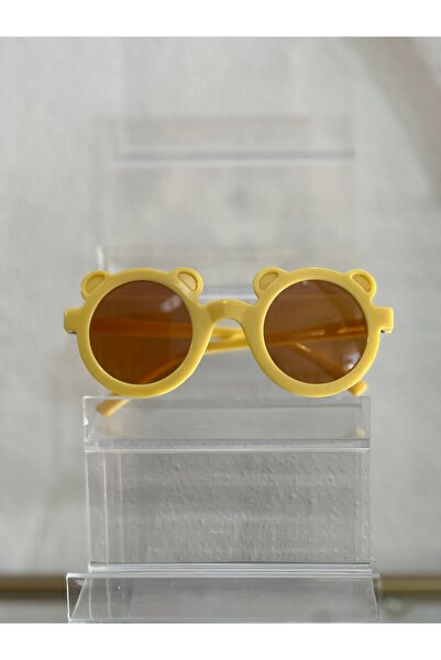 the ASEL İNCİ Teddy Bear Model Children's Sunglasses