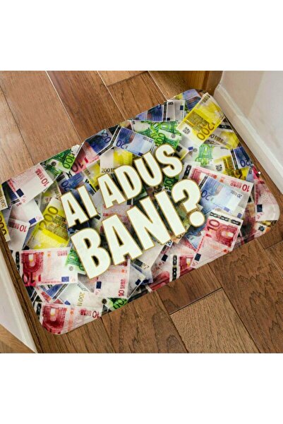 POEM.RO Funny mat - Did you bring money?