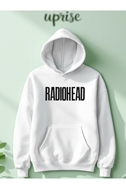 Vordevia سويت شيرت راديوهيد كبير الحجم مطبوع من الأمام والخلف مصنوع من القطن ...