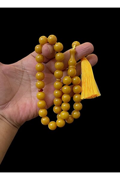 Trikala سبحة كهرمان كاتيلين بقصة عثمانية، مصنوعة يدويًا بشرابة، 12x12 مم، أني...