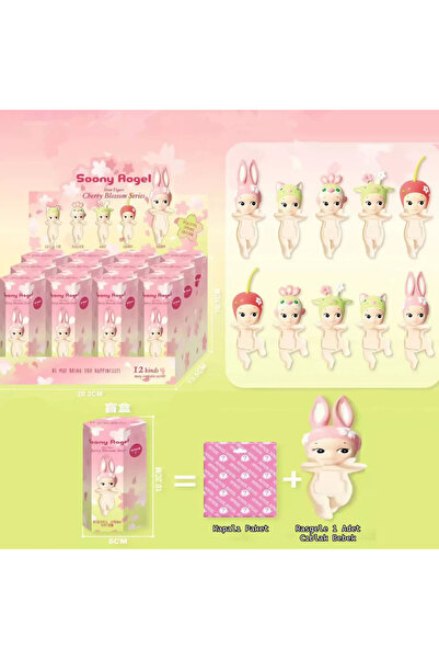 EDELFU Sonny Angel Hippers Serisi (Rastgele 1 Model Gönderilir) Calico Cat, P...