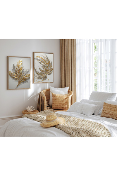 alphobitasarım Revitalizează-ți spațiul de locuit cu atingeri aurii - Tablou ...