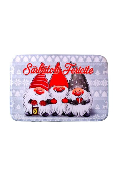 POEM.RO Christmas Rug -Happy Holidays - Dwarves