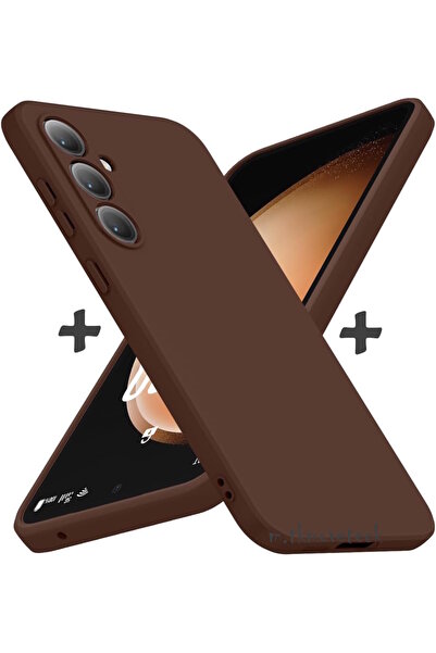 m.tk moveteck Samsung Galaxy S25 FE Kılıf Kamera Korumalı Yumuşak Renkli Mat ...