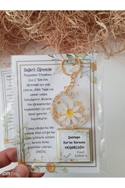 HEDİYELİKS FARKLI AVM Kur'an Kursuna Hoşgeldin Hediyesi Anahtarlık ve Çikolat...