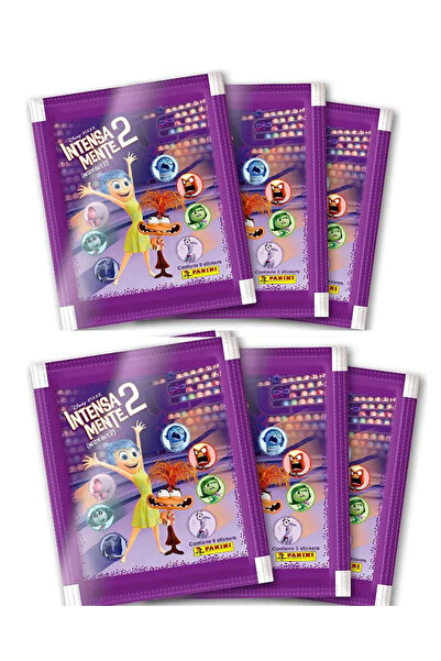 Next Plus Pachet oficial Panini Disney Reverse Face 2 colecție de autocolante 6 pachete (30 de autocolante)