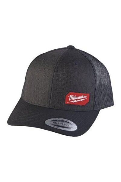 Milwaukee Șapcă STC roșie L/XL, cu plasă, cozoroc din poliester, reglabilă cu...