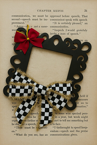 Marrone Suport de priză cu fundiță Priză Ornamentări Breloc