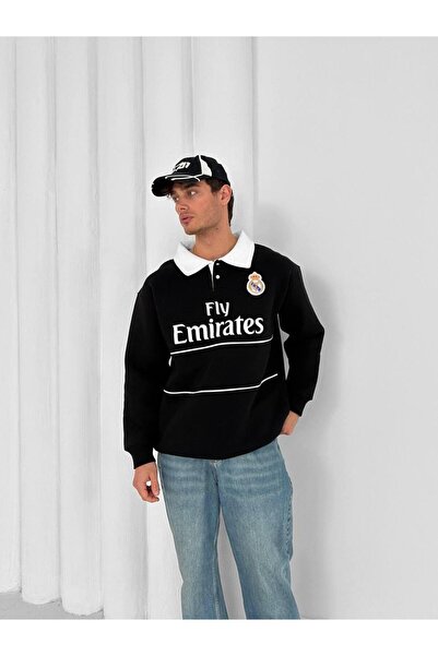 KUN SPORTSWEAR ΠΡΕΜΙΟΥΜΕΝΟ ΣΧΕΔΙΟ ΜΕ ΛΑΜΠΡΟ ΚΟΛΑΡΟ OVERSIZED UNISEX