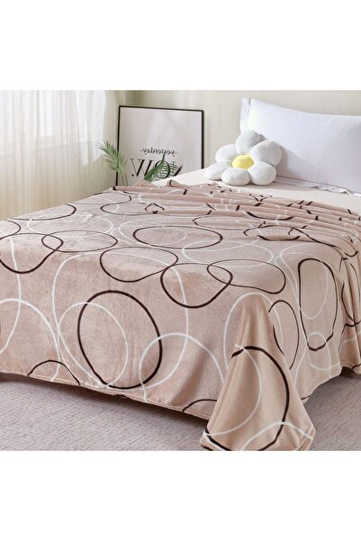 NufJoy Cocolino Printed Blanket for Double Bed, 200x230 cm, Light and Fluffy