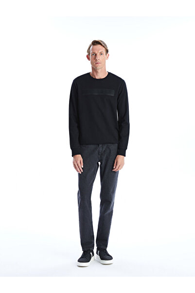 LC Waikiki Crew Neck Long Sleeve Printed Men's Sweatshirt