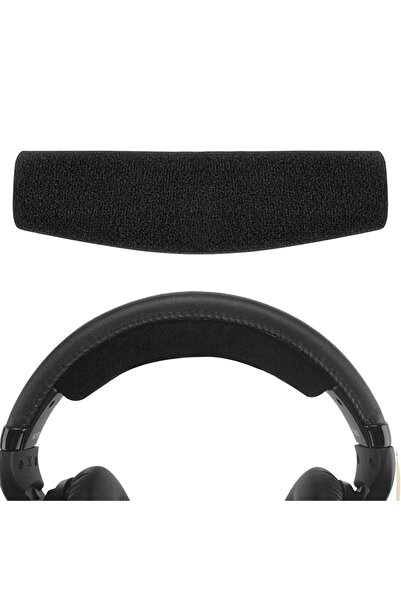 PadForce Burete de protecție Topband pentru căști Sennheiser HD515, 518, 555, 558, 558, 595, 598 - Catifea, Negru