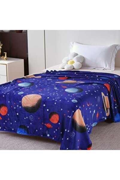 NufJoy Patura Cocolino Imprimata pentru pat dublu, 200x230 cm, usoara si pufoasa