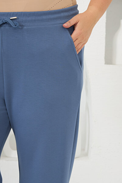 RMG Büyük Beden Rahat Kesim Eşofman Altı