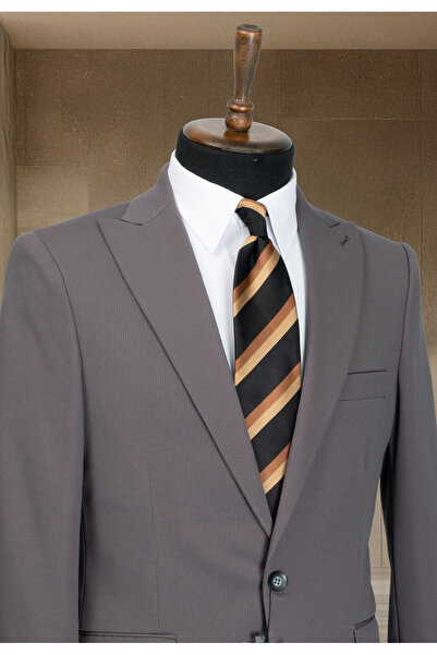 Sergio Menswear Anthracite Classic Slim Fit Men's Blazer Jacket