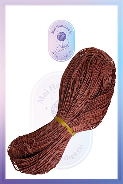 Mai Handmade Hobby ve Örgü Evi Doğal Kağıt İp 300-350 Gr Yaklaşık 300-350 Met...