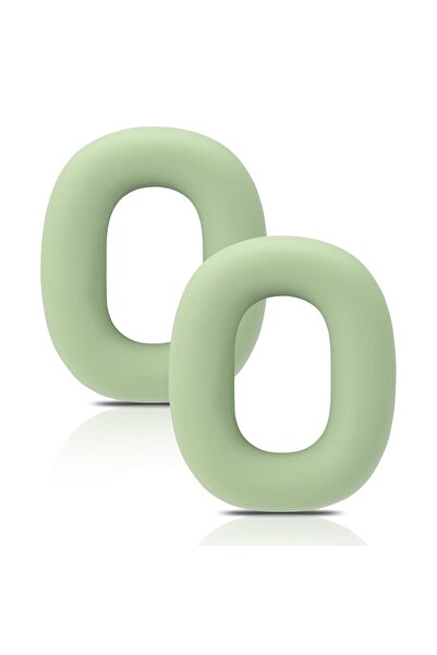 PadForce Set de 2 huse din silicon pentru AirPods Max – Protecție burete pentru sport și fitness, verde