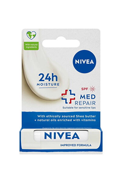 NIVEA 85063 Med Repair SPF 15 Dudak Bakım Kremi