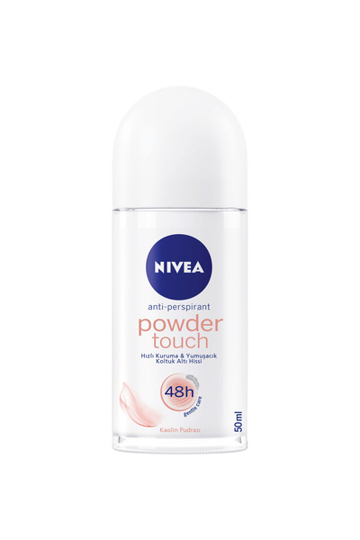 NIVEA 82280 POWDER TOUCH ROLL-ON