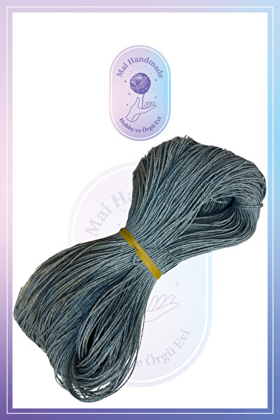 Mai Handmade Hobby ve Örgü Evi Doğal Kağıt İp 300-350 Gr Yaklaşık 300-350 Met...