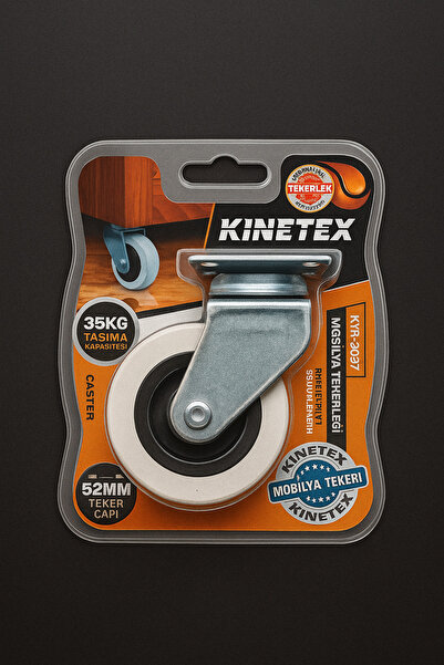 MUBX 4 Adet Mobilya Masa Dolap Sehpa Tekerleği Döner Tablalı 52'lik Bilyalı