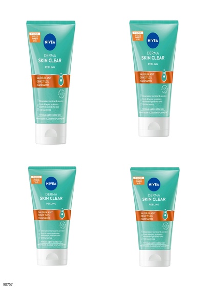NIVEA 98757 ديرما سكين كلير بيلينج 4 قطع