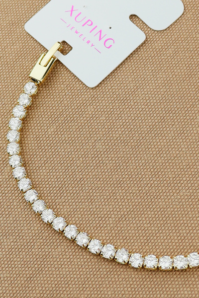 Keyifli Hayaller Xuping Vip Marka Yuvarlak Zirkon Taşlı Suyolu Model Bileklik...