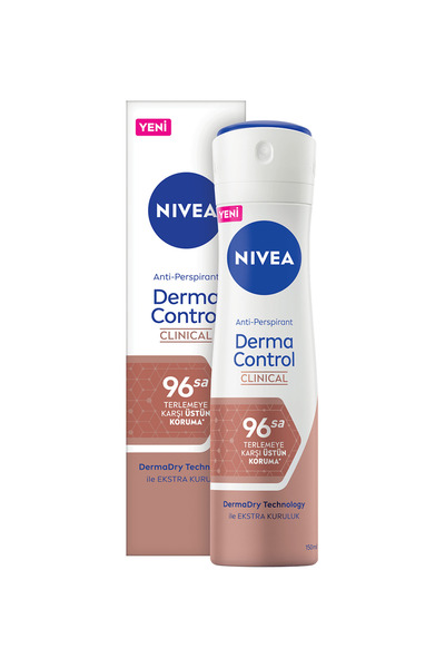 NIVEA 98509 DERMA CONTROL CLINICAL SPREY 150ML 5 ADET